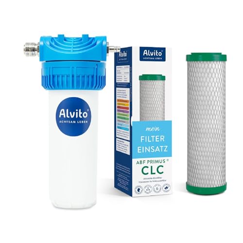 Alvito Einbaufilter Set Fresh Secret | Einbaufilter Basic 2.2 + Wasserfilter ABF Primus CLC gegen Kalk Alvito Einbaufilter Set Fresh Secret | Einbaufilter Basic 2.2 + Wasserfilter ABF Primus CLC gegen Kalk von Alvito