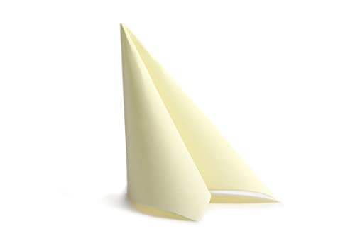 Alvotex Soft Point 50 Servietten, hochwertige Einwegserviette, 38x38 cm, Champagner von Alvotex