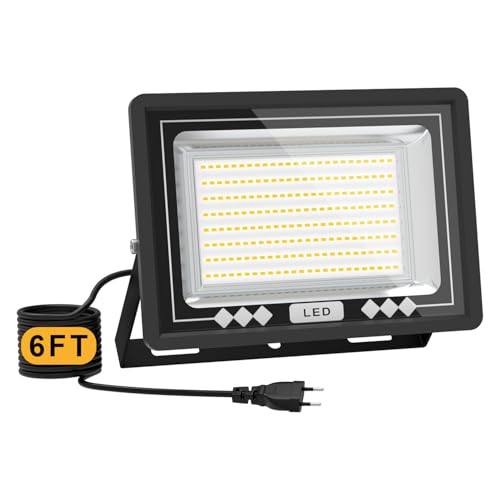 Alweysup 100W LED Strahler Außen, 18000LM Graphene Superhell Außenstrahler IP66 Wasserdicht Fluter 6500K Kaltweiß LED Fluter für Garten, Garage, Sportplatz, Terrassen Alweysup 100W LED Strahler Außen, 18000LM Graphene Superhell Außenstrahler IP66 Wasserdicht Fluter 6500K Kaltweiß LED Fluter für Garten, Garage, Sportplatz, Terrassen von Alweysup