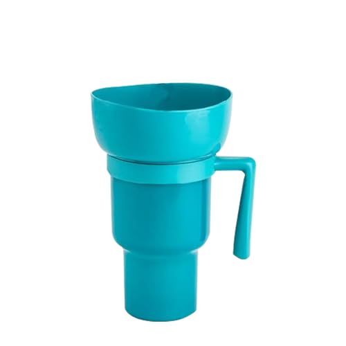 ASB Stadion Cup Snack Bowl & Drink Cup | Popcorn Cup Snack Cup, Leichte Stadion-Popcorn-Tasse, tragbarer Stadion-Snackbecher für Reisen, von von Alwida