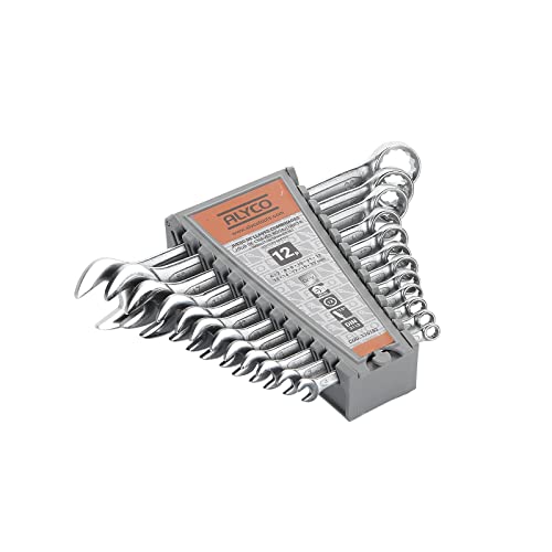 Alyco 170182 – Maulschlüsselsatz 12 Hr High Resistance DIN 3113 Cr-V Chrom glänzend in Box, Carton Alyco 170182 – Maulschlüsselsatz 12 Hr High Resistance DIN 3113 Cr-V Chrom glänzend in Box, Carton von HR