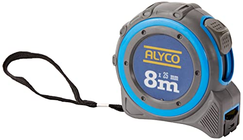 Alyco 197320 Flexometer, Blau, 8 Meter von Alyco