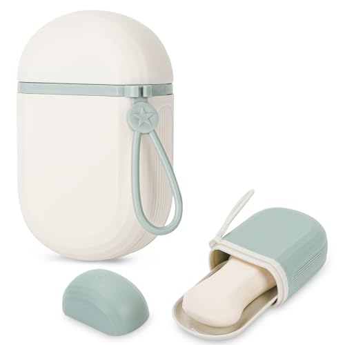 Alyvisun 2pcs Seifendose Reise, Tragbare Seifenschale, Seifenbox mit Abtropfgitter, Seifenbehälter Kunststoff, Wasserdicht Seifenablage Soap Case für Reisen Dusche Küche Badezimmer Alyvisun 2pcs Seifendose Reise, Tragbare Seifenschale, Seifenbox mit Abtropfgitter, Seifenbehälter Kunststoff, Wasserdicht Seifenablage Soap Case für Reisen Dusche Küche Badezimmer von Alyvisun