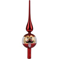 AM Design Christbaumspitze "Weihnachtsdeko rot, Christbaumschmuck", (1 tlg.), aus Glas, Höhe ca. 30,5 cm von Am Design