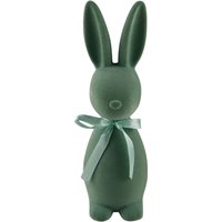 AM Design Dekofigur "Osterhase mit samtiger Flockstruktur", Osterdeko, in verschiedene Größen und Farben von Am Design