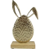 AM Design Dekofigur "Osterei aus Aluminium und Mangoholz" Osterdeko, in zwei Größen AM Design Dekofigur "Osterei aus Aluminium und Mangoholz" Osterdeko, in zwei Größen von Am Design
