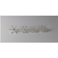 AM Design Dekoobjekt "Kerzenstecker, aus Eisen" 4er Box, BxH: 4x2 cm von Am Design