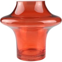 AM Design Dekovase "Vibrant orangefarbene Glasvase", für einen fröhlichen Akzent von Am Design