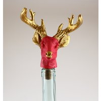 AM Design Flaschenverschluss "Hirsch", 2er Set von Am Design