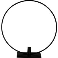 AM Design Kerzenhalter "Kerzenständer Ring", (1 St.), Stabkerzenhalter aus Metall, Höhe ca. 39 cm von Am Design