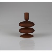AM Design Kerzenhalter "aus Glas", (2 St.), 2er Set, BxH: 10x16 cm von Am Design