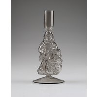 AM Design Kerzenhalter "aus Glas", (2 St.), 2er Set, BxH: 9x20 cm von Am Design
