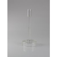 AM Design Kerzenständer "aus klarem Glas", zeitlos und vielseitig einsetzbar von Am Design