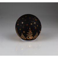 AM Design LED Dekoobjekt "Glaskugel mit Baum-Motiv" von Am Design