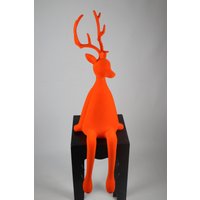 AM Design Weihnachtsfigur "Rentier sitzend mit samtweichem Flock" AM Design Weihnachtsfigur "Rentier sitzend mit samtweichem Flock" von Am Design