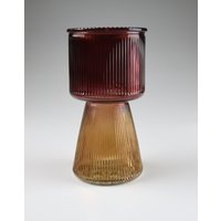 AM Design Windlicht "aus Glas", (4 St.), 4er Set, BxH: 10x19 cm von Am Design