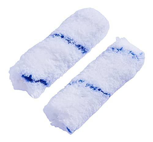 2pc 4 "MEDIUM PILE (12MM) ROLLER SLEEVE - MICROFIBRE von Am-Tech