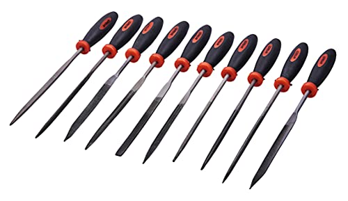 Am-Tech 10 Stück Needle File Set Pro, E1650 von Am-Tech