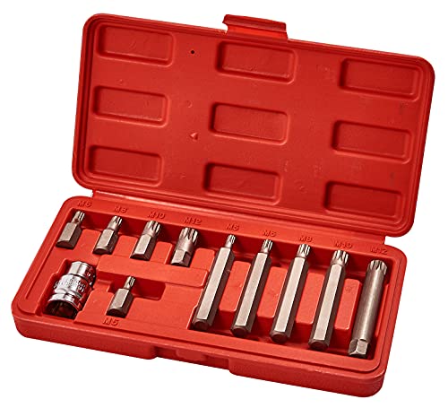 Am-Tech 11 Stück Spline bit und Socket Set, I8450 von Am-Tech