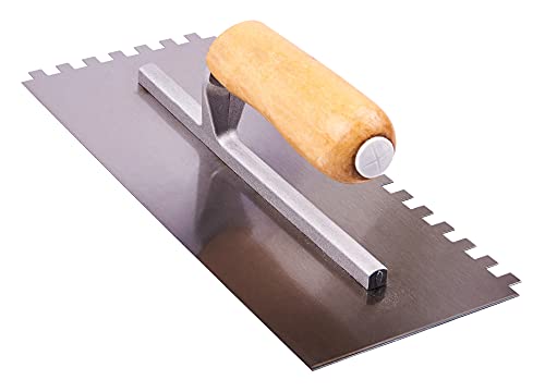Am-Tech 11 Zoll Float Trowel - Notched Wooden Handle, G1610 Am-Tech 11 Zoll Float Trowel - Notched Wooden Handle, G1610 von Am-Tech
