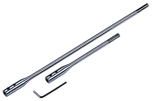 Am-Tech 3 Stück Flat Wood bit Extension Bar Set, F0770 von Am-Tech