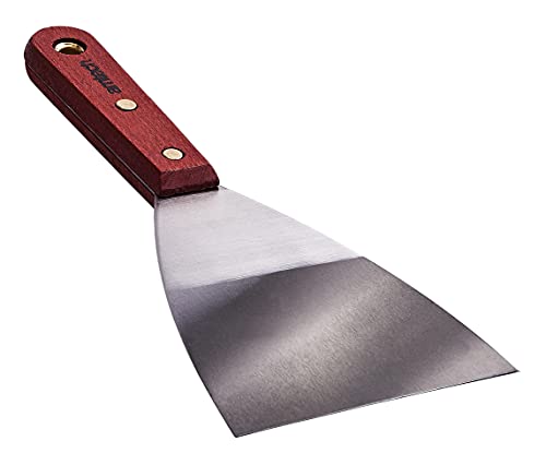 Am-Tech 4 Zoll Heavy Duty Scraper - Wooden Handle, G0900 von Am-Tech