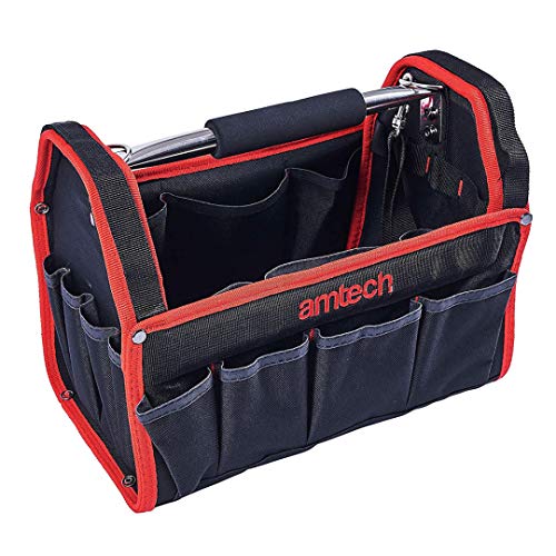 Am-Tech Werkzeugtasche, Tragetasche 33 cm x 18,5 cm x 25 cm von Am-Tech