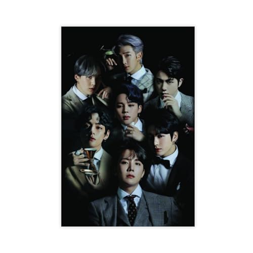 AmAzwi K-Pop BTS Poster 125 Leinwand-Poster, Wandkunst, Dekordruck, Bild, Gemälde für Wohnzimmer, Schlafzimmer, Dekoration, ungerahmt: 20 x 30 cm AmAzwi K-Pop BTS Poster 125 Leinwand-Poster, Wandkunst, Dekordruck, Bild, Gemälde für Wohnzimmer, Schlafzimmer, Dekoration, ungerahmt: 20 x 30 cm von AmAzwi