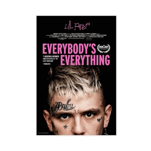 AmAzwi Lil Peep Poster "Everybody's Everybody's Everybody's Everything", 1 Leinwandposter, Wandkunst, Dekordruck, Bild Gemälde für Wohnzimmer, Schlafzimmer, Dekoration, ungerahmt: 20 x 30 cm AmAzwi Lil Peep Poster "Everybody's Everybody's Everybody's Everything", 1 Leinwandposter, Wandkunst, Dekordruck, Bild Gemälde für Wohnzimmer, Schlafzimmer, Dekoration, ungerahmt: 20 x 30 cm von AmAzwi
