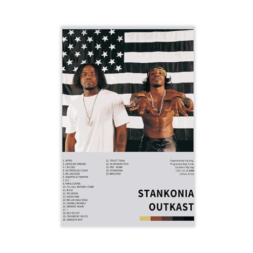 AmAzwi Outkast Poster Stankonia, Musikalbum, Cover, Poster, Leinwandposter, Wandkunst, Dekordruck, Bild, Gemälde für Wohnzimmer, Schlafzimmer, Dekoration, ungerahmt: 20 x 30 cm AmAzwi Outkast Poster Stankonia, Musikalbum, Cover, Poster, Leinwandposter, Wandkunst, Dekordruck, Bild, Gemälde für Wohnzimmer, Schlafzimmer, Dekoration, ungerahmt: 20 x 30 cm von AmAzwi