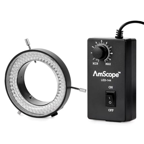 amscope led-144-yk 144-led Mikroskop Ring Licht mit Adapter von AmScope