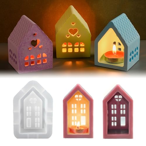 Amacoam Silikonform Gießform Groß Haus 3D Silikonform Weihnachten Kerzenhalter Weihnachtsgießform Silikongießform Kerzenhalter Gießform DIY Weihnachten Deko Gießformen Silikon Amacoam Silikonform Gießform Groß Haus 3D Silikonform Weihnachten Kerzenhalter Weihnachtsgießform Silikongießform Kerzenhalter Gießform DIY Weihnachten Deko Gießformen Silikon von Amacoam