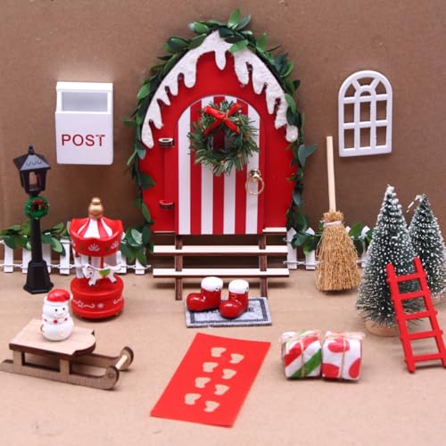 Miniatur Wichtel Zubehör Weihnachten Set Wichteltür Zubehör Weihnachtswichtel Set Holz Wichtel Tür Deko Wichtelhaus Wichteltüren Komplett Holz Weihnachtsdeko Wichtel Tür Haus Feentür Figuren 21 PCS Miniatur Wichtel Zubehör Weihnachten Set Wichteltür Zubehör Weihnachtswichtel Set Holz Wichtel Tür Deko Wichtelhaus Wichteltüren Komplett Holz Weihnachtsdeko Wichtel Tür Haus Feentür Figuren 21 PCS von Amacoam