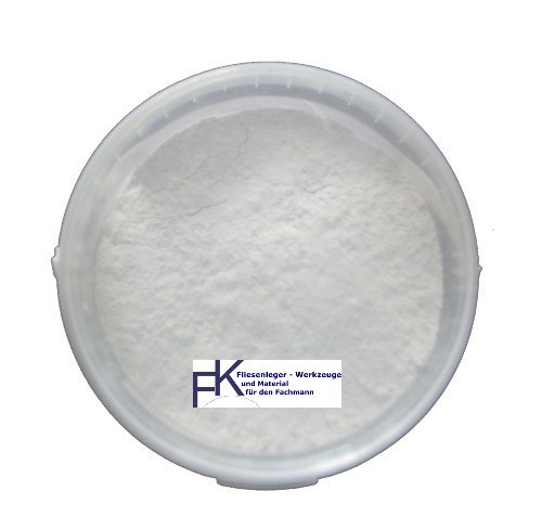 Amafino Pigmentpulver, Eisenoxid, Oxidfarbe - 1kg Farbpigmente für Beton und Mörtel (Weiss) von Amafino