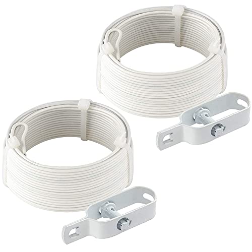 Amagabeli 2.0mm X 12.5m X 2PCS Bindedraht Spanndraht Und 2PCS Drahtspanner Spanndraht Weiß Spanner Garten Draht Zaun Gartenzaun Verzinkt Basteldraht Gartendraht Zaundraht WR4 DA101 Amagabeli 2.0mm X 12.5m X 2PCS Bindedraht Spanndraht Und 2PCS Drahtspanner Spanndraht Weiß Spanner Garten Draht Zaun Gartenzaun Verzinkt Basteldraht Gartendraht Zaundraht WR4 DA101 von Amagabeli Garden Home
