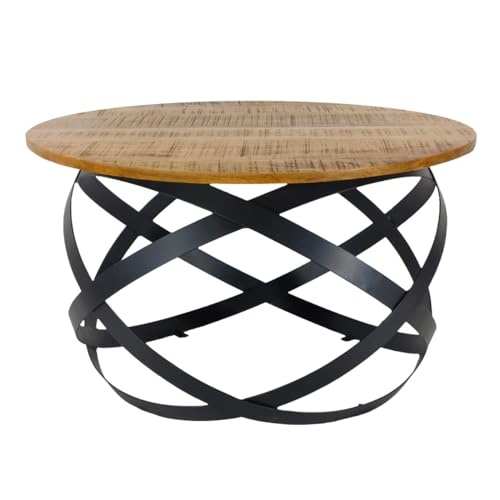 Amago home Couchtisch rund ø55/60/65/75cm Beistelltisch Industrie Style Metall Gestell Farbe Orbit ø 75cm Amago home Couchtisch rund ø55/60/65/75cm Beistelltisch Industrie Style Metall Gestell Farbe Orbit ø 75cm von Amago home