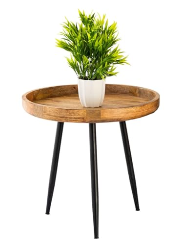 Beistelltisch Holz rund ø 40 o. 50cm 2.Wahl Wohnzimmer Couchtisch Tisch Beine schwarz matt Größe Durchmesser 50 - Höhe 48 cm Beistelltisch Holz rund ø 40 o. 50cm 2.Wahl Wohnzimmer Couchtisch Tisch Beine schwarz matt Größe Durchmesser 50 - Höhe 48 cm von Amago home