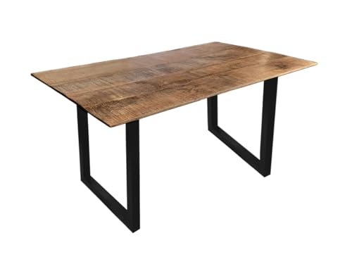 Esstisch Küchen Tisch Esszimmer Tisch Liverpool Mangoholz massiv vers. Größen Größe 120 x 80 cm von Amago home