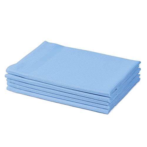 Amago - 5er Pack Gläsertücher, 45 x 65 cm - Blau von Amago