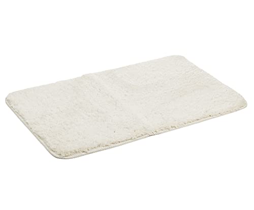 Amago Mikrofaser Badteppich, 100% PES, 50 x 80 cm - Creme von Amago