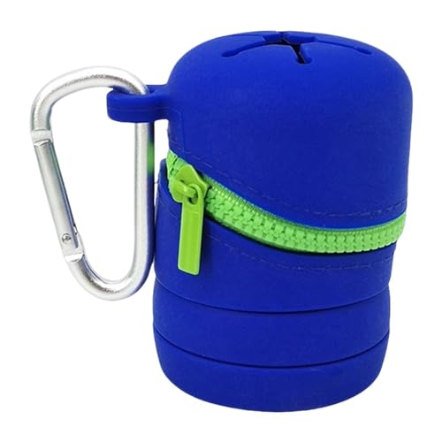 Amagogo Angeln Microtrash Container Fliegen Angeln Lagerung Box Faltbare Angeln Können Zubehör Angeln Müll Behälter für Enthusiasten, Blau Amagogo Angeln Microtrash Container Fliegen Angeln Lagerung Box Faltbare Angeln Können Zubehör Angeln Müll Behälter für Enthusiasten, Blau von Amagogo