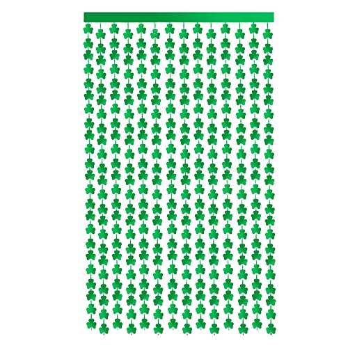 Amagogo Kleeblatt Lametta Folie Fransen Vorhänge Kleeblatt hängende Dekorationen St. Patricks Day Dekorationen Ornamente Luftschlangen Girlande Ausschnitte für Hintergrund Party Festival Dekor Amagogo Kleeblatt Lametta Folie Fransen Vorhänge Kleeblatt hängende Dekorationen St. Patricks Day Dekorationen Ornamente Luftschlangen Girlande Ausschnitte für Hintergrund Party Festival Dekor von Amagogo