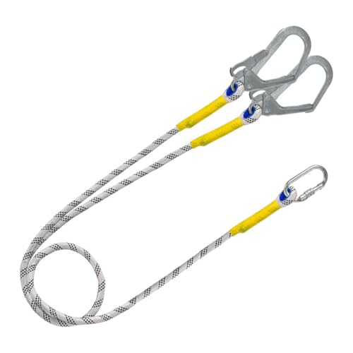 Amagogo Lanyard mit Karabinerhaken Schutzausrüstung Arbeits zum Klettern, Doppelhaken Amagogo Lanyard mit Karabinerhaken Schutzausrüstung Arbeits zum Klettern, Doppelhaken von Amagogo