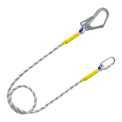 Amagogo Lanyard mit Karabinerhaken Schutzausrüstung Arbeits zum Klettern, Einzelhaken Amagogo Lanyard mit Karabinerhaken Schutzausrüstung Arbeits zum Klettern, Einzelhaken von Amagogo