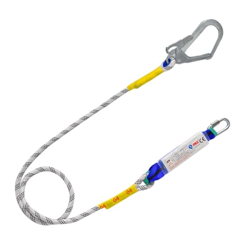 Amagogo Lanyard mit Karabinerhaken Schutzausrüstung Arbeits zum Klettern, Singlehookbufferpack von Amagogo