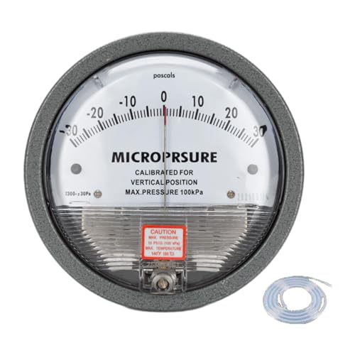 Amagogo Luftdruck-Differenzdruckmessgerät, Mikro-Differenzdruckmessgerät, Mikro-Druckmessgerät, 30 Seiten von Amagogo