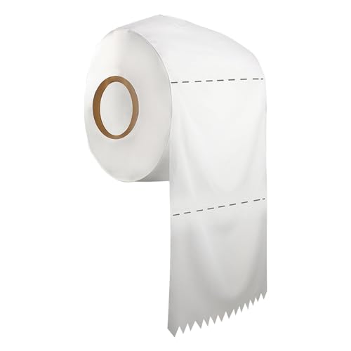 Amagogo Toilettenpapier-Kostüm, Rollenpapier, Cosplay-Kleidung, große Rolle, riesige Toilettenpapierrolle, Toilettenpapier-Kostüm für Party-Erwachsene von Amagogo
