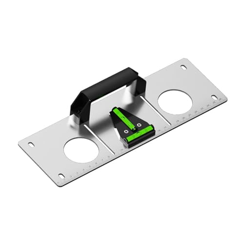 Amagogo Wandkastenschablone und Wasserwaage Messwerkzeug Badezimmer Dusche Steckdosen Schablone Steckdosen Küche Edelstahl, für 86 Typ 3 Box von Amagogo