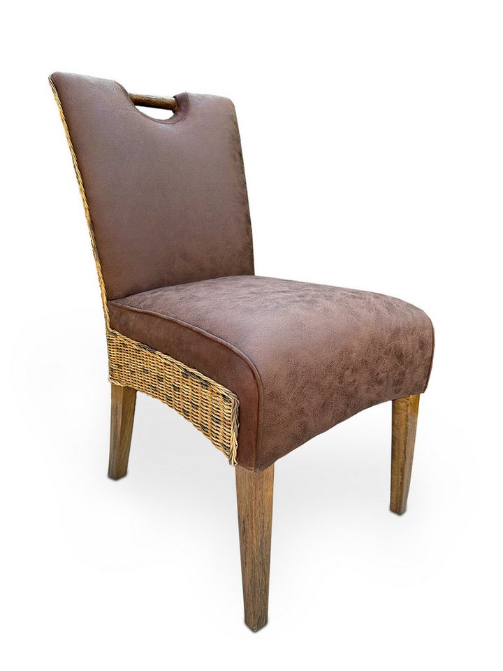 Amagohome Polsterstuhl Esszimmer Stühle Polsterstuhl Rattanstuhl Darwin Polster Lederoptik mu Amagohome Polsterstuhl Esszimmer Stühle Polsterstuhl Rattanstuhl Darwin Polster Lederoptik mu von Amagohome