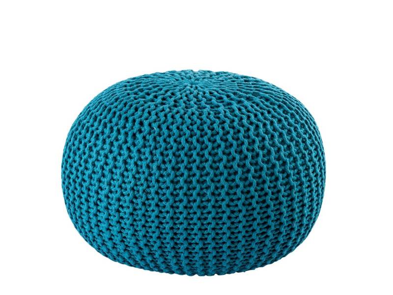 Amagohome Sitzhocker Pouf Outdoor ø 55 o. 45cm Bodenkissen Sitzpouf Hocker wetterfest pfleg von Amagohome